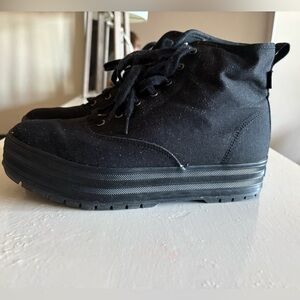 Keds Black High-Top Sneakers
